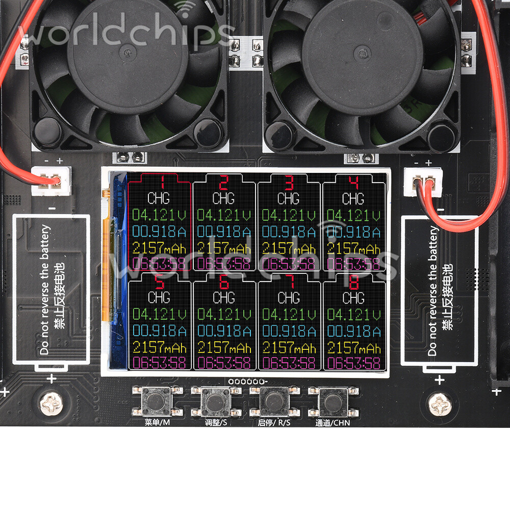 18650/21700 Battery Capacity Internal Resistance Tester Auto Charging Discharge