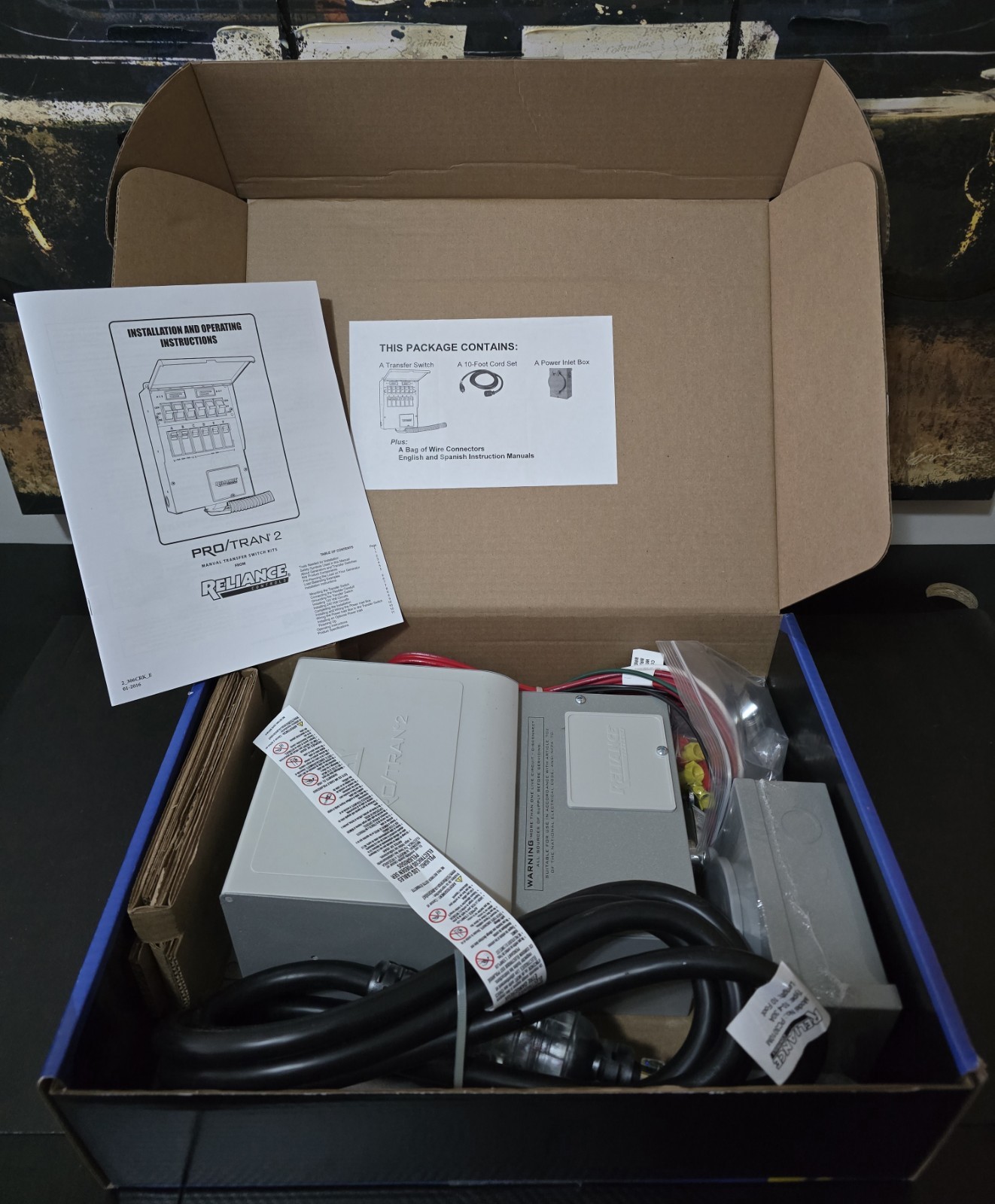 Reliance Back-Up Power Transfer Switch Kit Pre-Wired 6-Circuit Kit (306LRK)