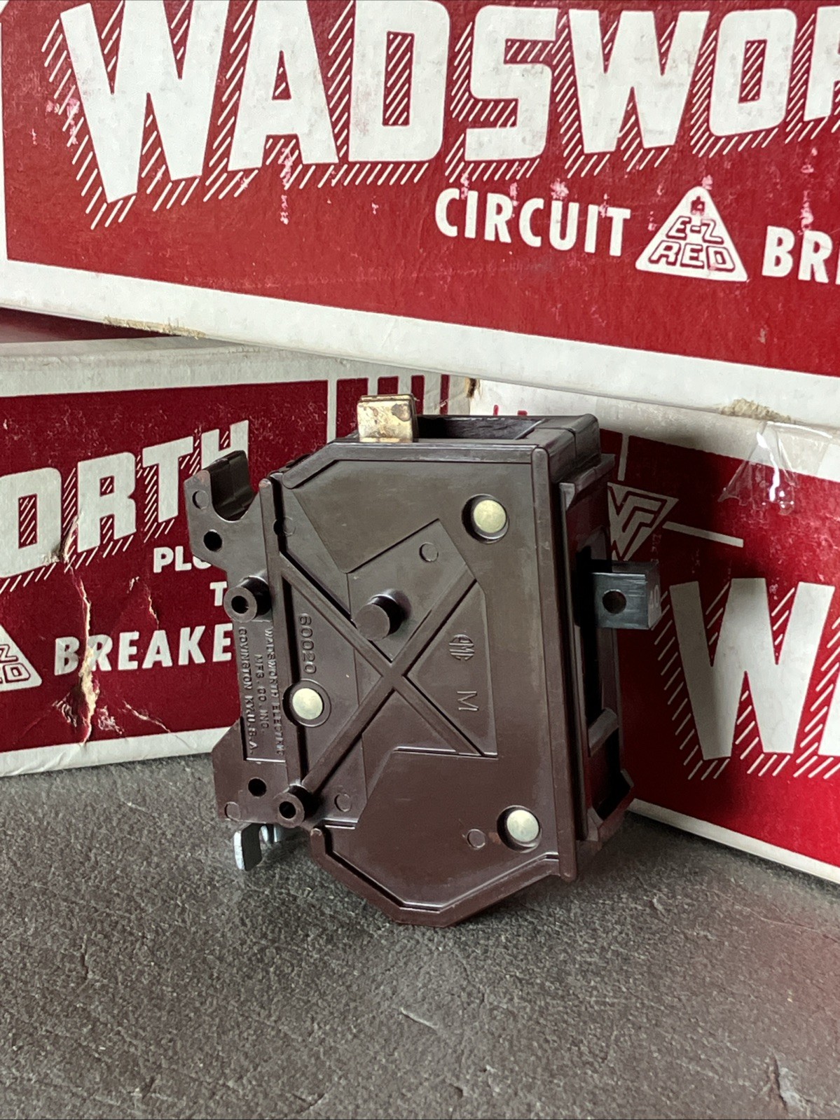 Wadsworth A40N A140 40 Amp 1 Pole 1P Type A Metal Foot Breaker A140N NEW!