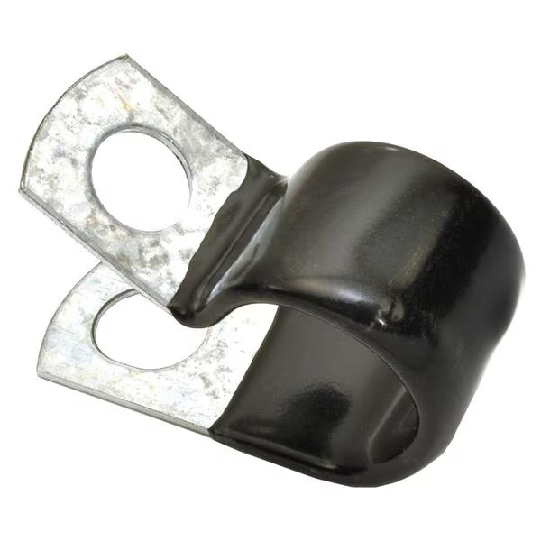 Manufacturer Varies Cable Clamp, Steel, 3/16 in Bundle Dia., Black, 50 PK