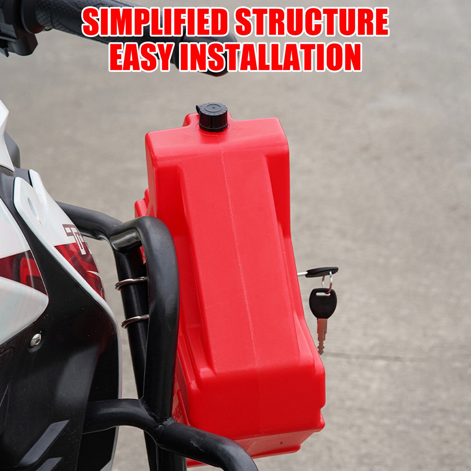 2X 5L Gas Fuel Tank Gas Can Oil Storage Can Fr ATV UTV Gokart Motorcycle Car SUV