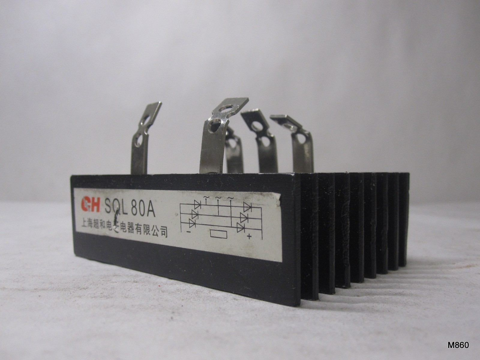 CH SQL80A 80AMP Three Phase diode Rectifier Bridge