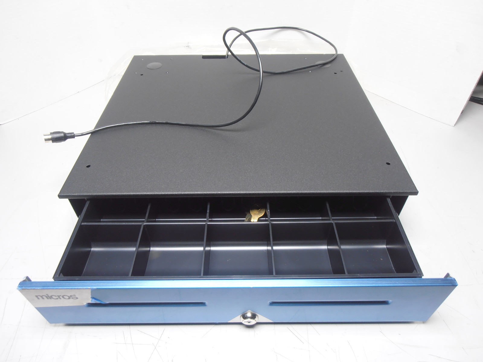 New Micros Oracle Cash Drawer 400018-026-PT with Keys