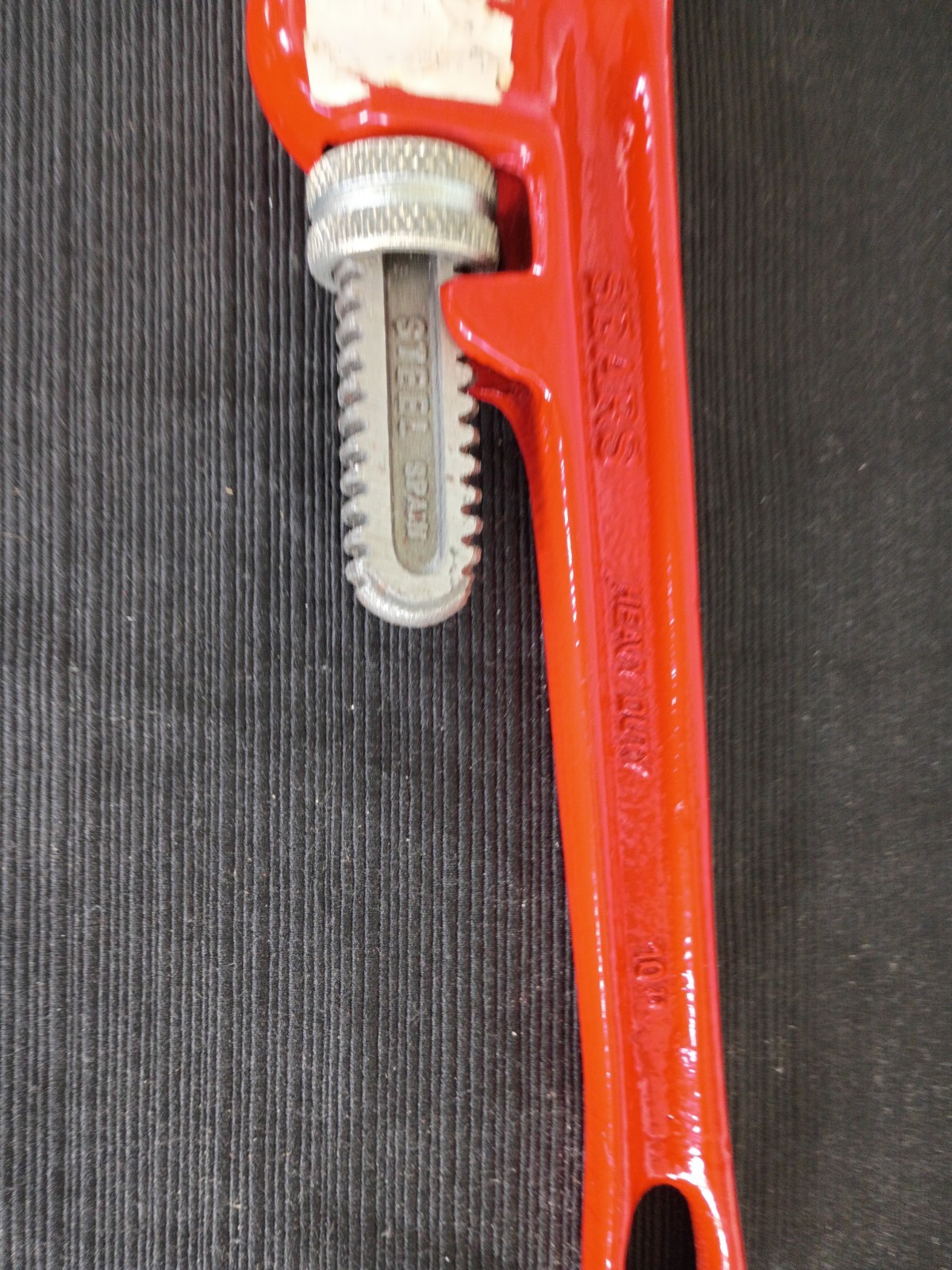 Vintage NOS SEARS 10″ Heavy Duty Pipe Wrench (30851) Made In Spain