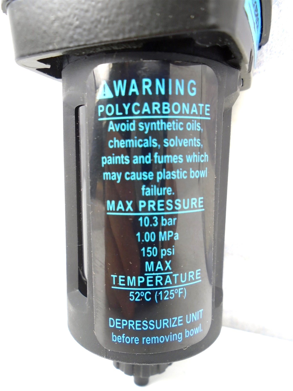 WILKERSON M08-02-DK00 Coalescing FILTER Oil ABSORBING 1/4″NPT 0.003m 125psi NEW