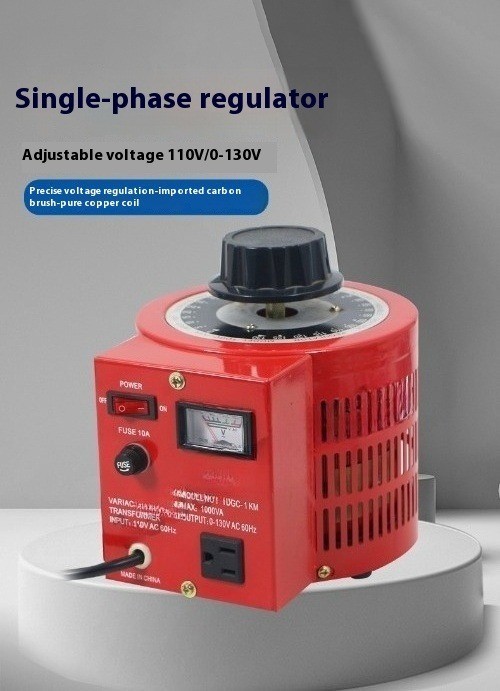110V Single-phase Regulator 0-130V AC Voltage Regulator Power Regulator
