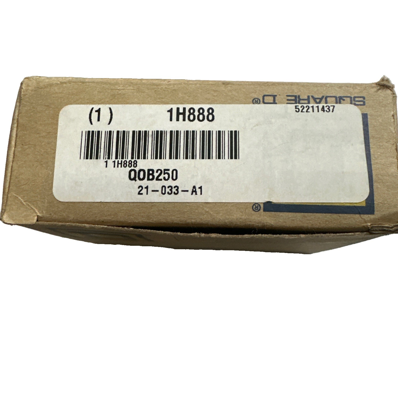 New Square D QOB250 Bolt On Circuit Breaker 2P 50 Amp 120/240VAC/48VDC