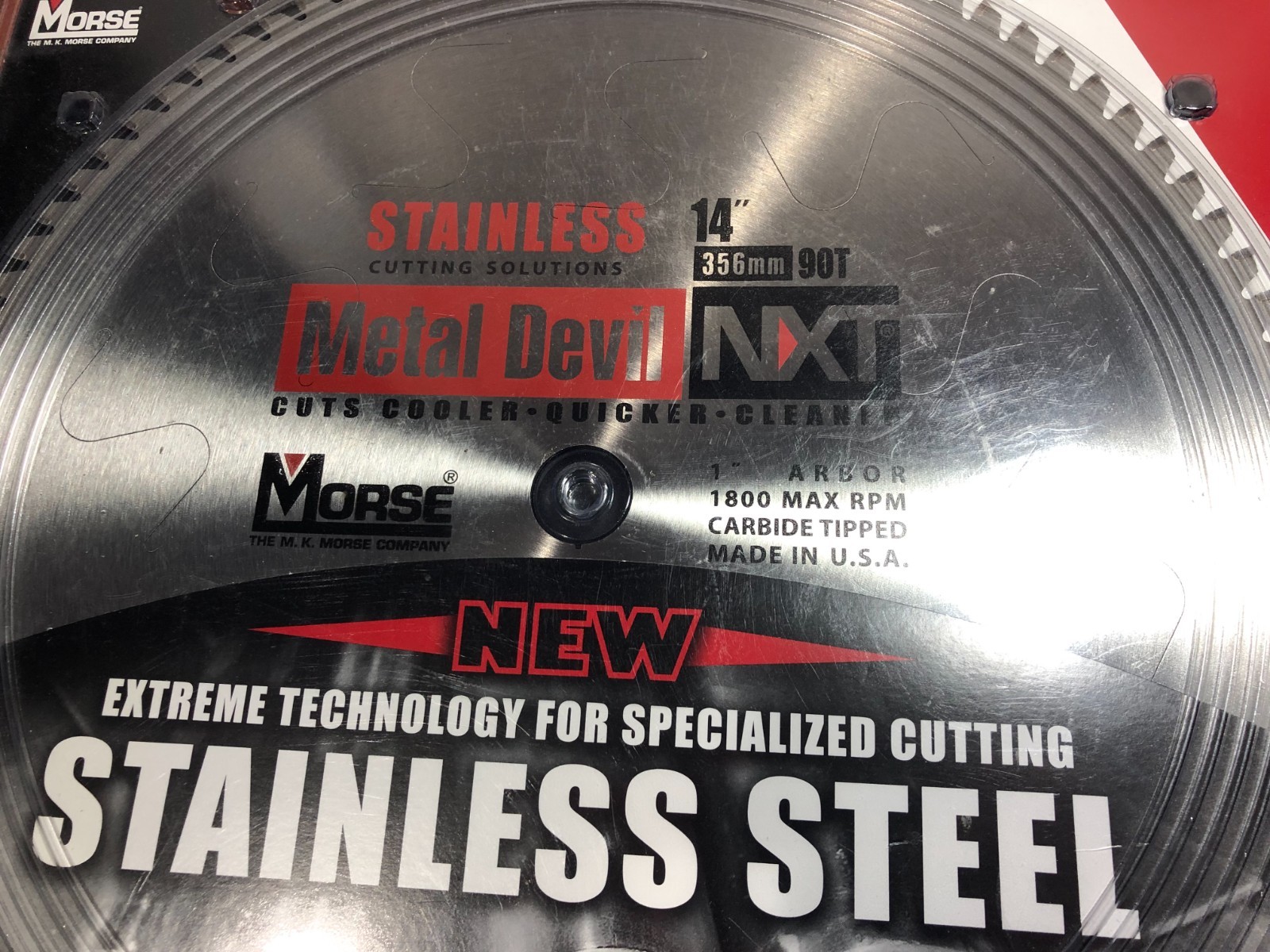 MK Morse 100793 Metal Devil NXT Circular Saw Blade 14-inch 90 Teeth NEW