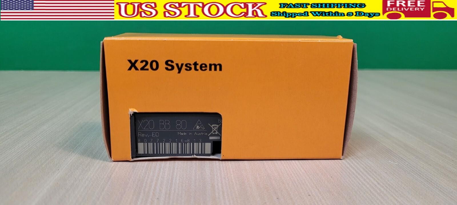 US Free TAX B&R X20BB80 X20 BB 80 Module New In Box Fast Free USA Shipping