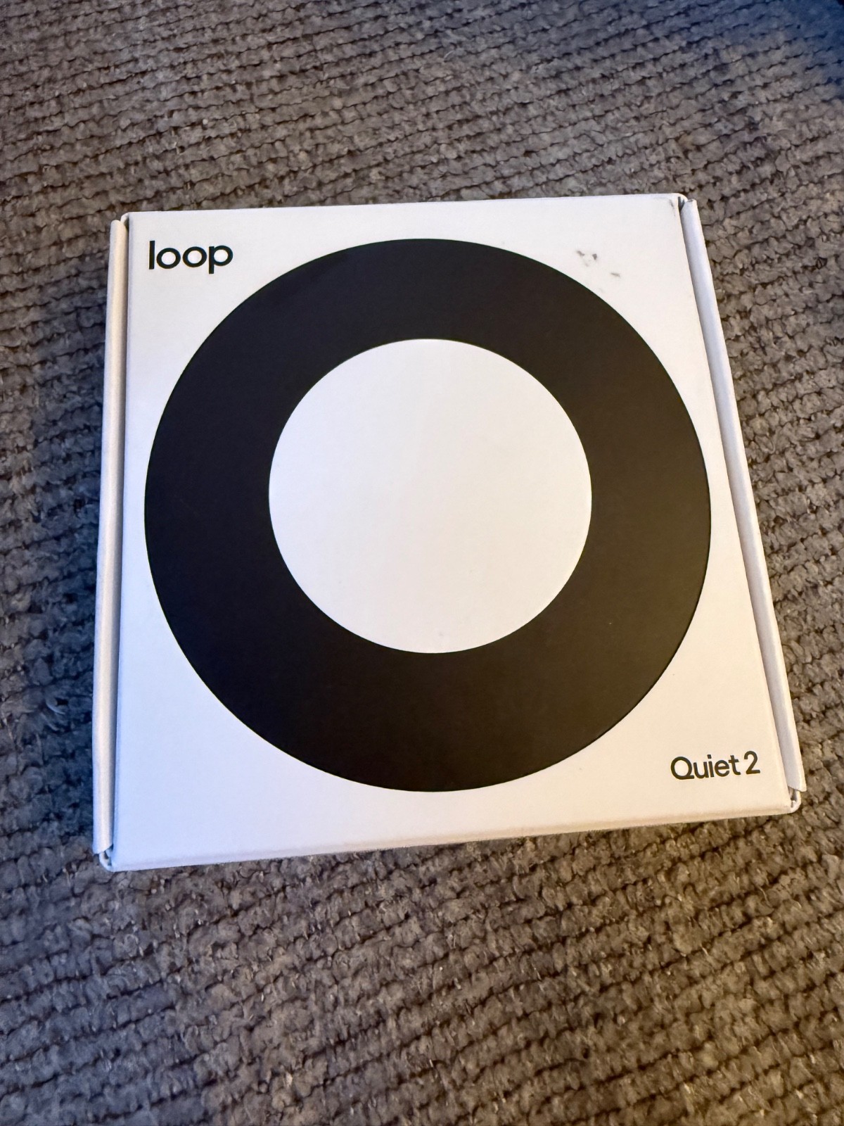 Official Loop Quiet 2 Earplugs Ultra-comfy Noise Reduction. Black / Open Box-NEW