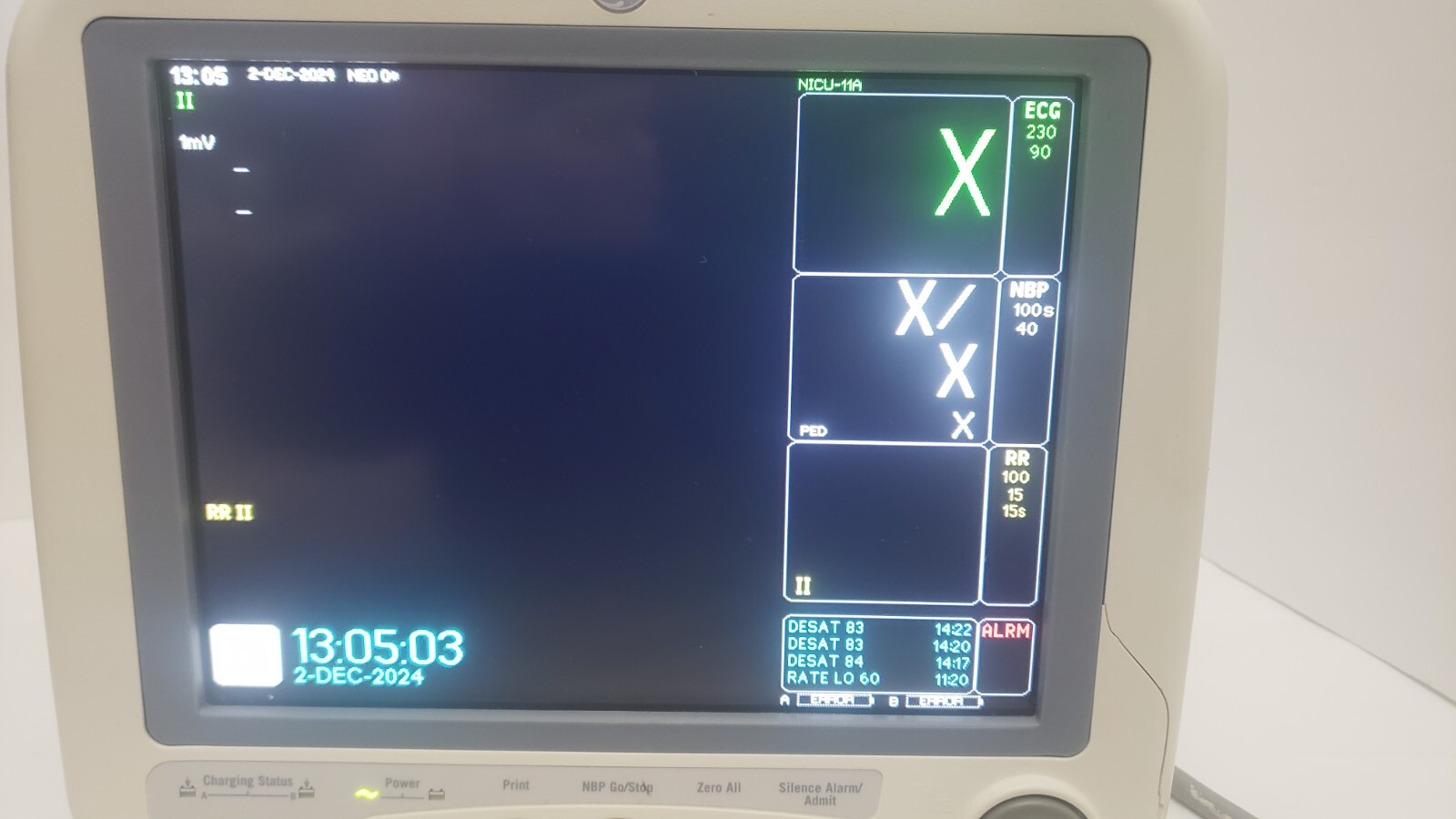 GE Dash 4000 Patient Monitor with Masimo Unit 2