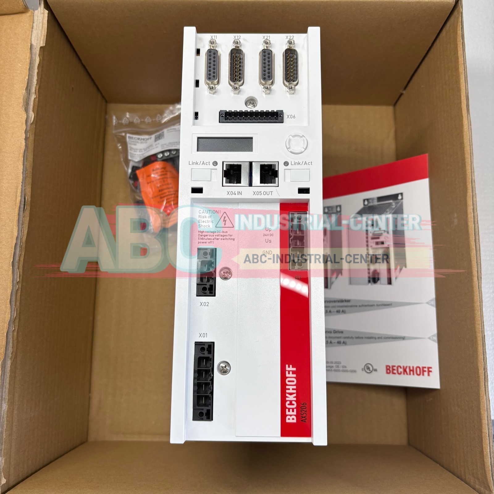 1PCS New Beckhoff AX5206-0000-0202 Digital Compact Servo Drive##P