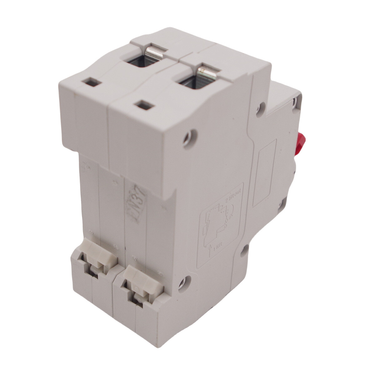 2P AC Mini Circuit Breaker AC MCB 4.5kA 6/10/16/25/32/40/50/63/80/100 A Din Rail