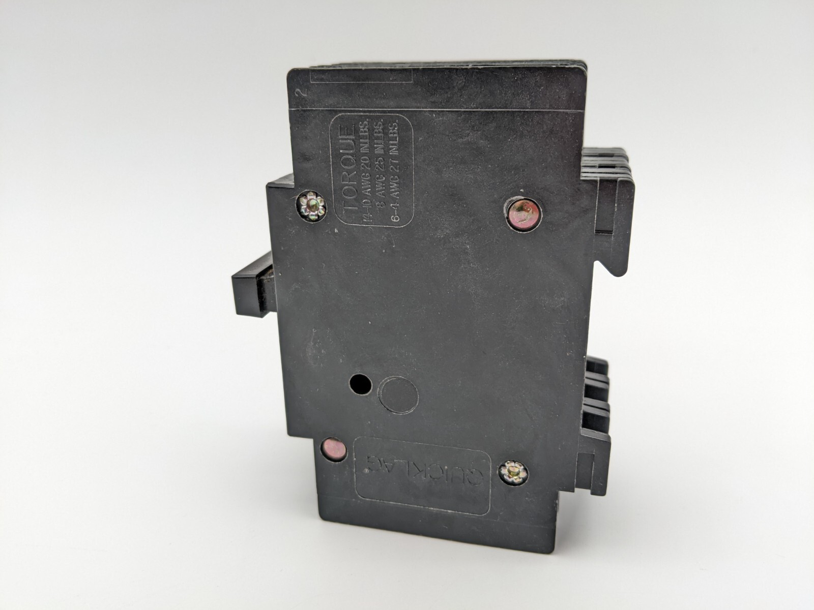 Cutler Hammer QCF3030HT Circuit Breaker 30 Amp 3 Pole 240 VAC DIN Rail Mount NOS