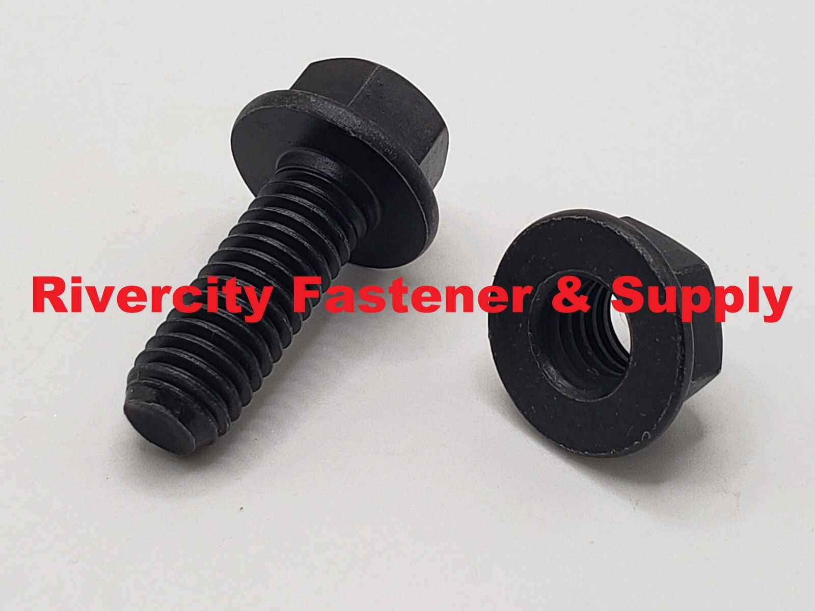 7/16-14×1-1/4 Grade 8 Hex Head Flange bolts / Frame Screws & 7/16-14 Lock Nuts