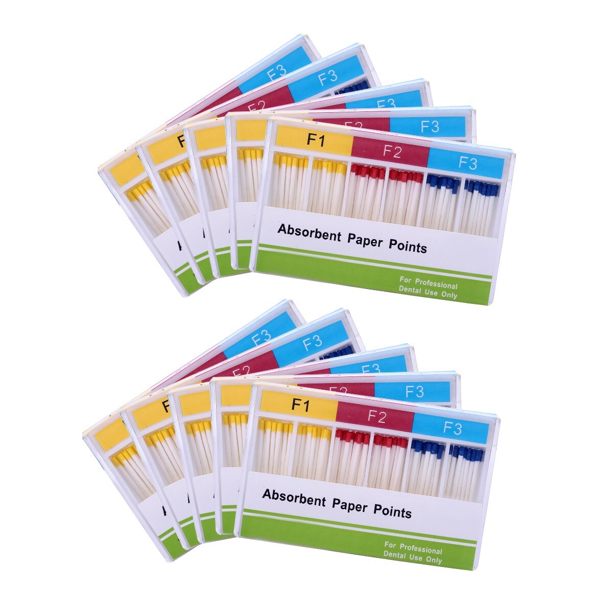 Dental Endo Root Canal Files #15-40 25mm/21mm/Absorbent Paper/Gutta Percha Point