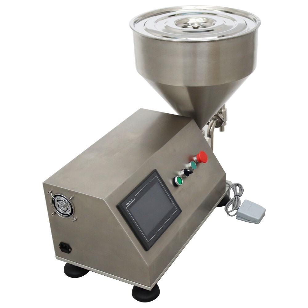 Open Box! 110V 5-50000ml Gear Pump Paste Liquid Filling Machine w/Touch Screen