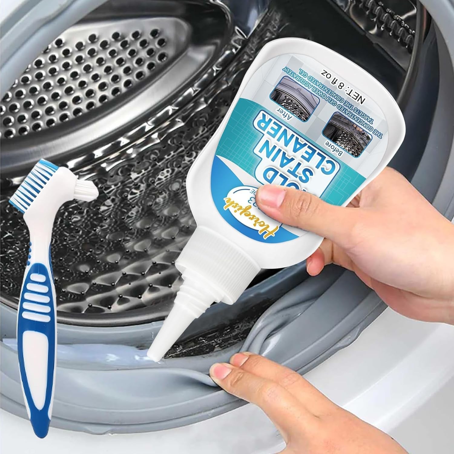 Home Remover Gel, 8 Fl Oz Household Washing Machine 8 (Pack of 1)