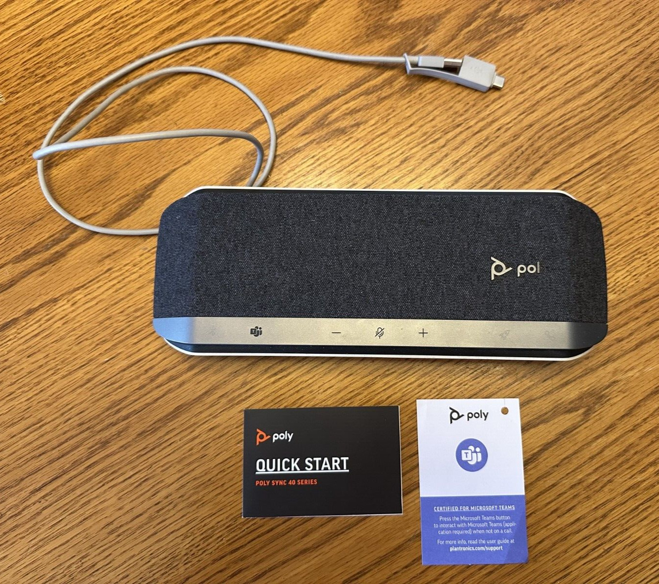 Poly SY40-M Plantronics SMART SPEAKERPHONE FOR FLEXIBLE/HUDDLE ROOMS