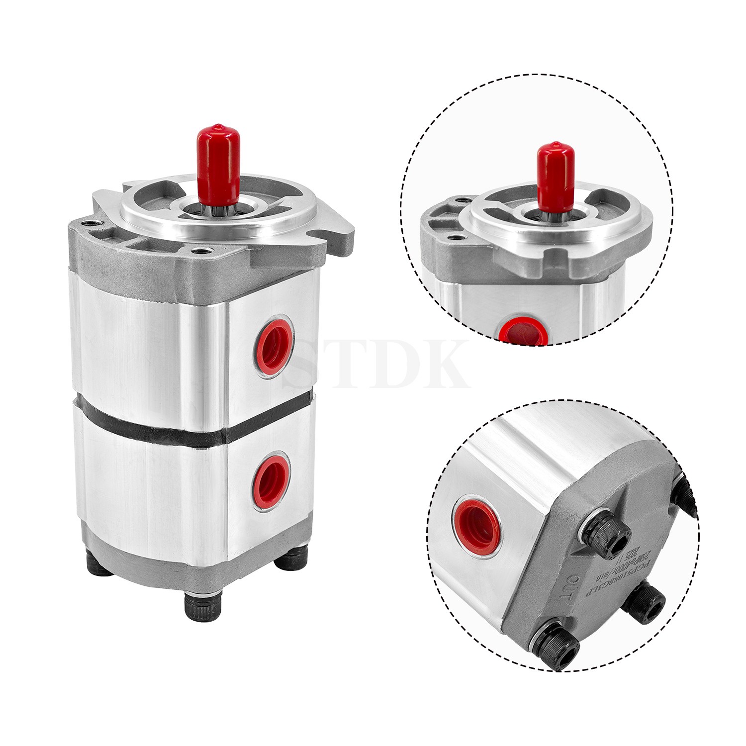 New Two-Section Hydraulic Gear Pump For Skid Steer Loader KTT23 AGT PGP51088G3L