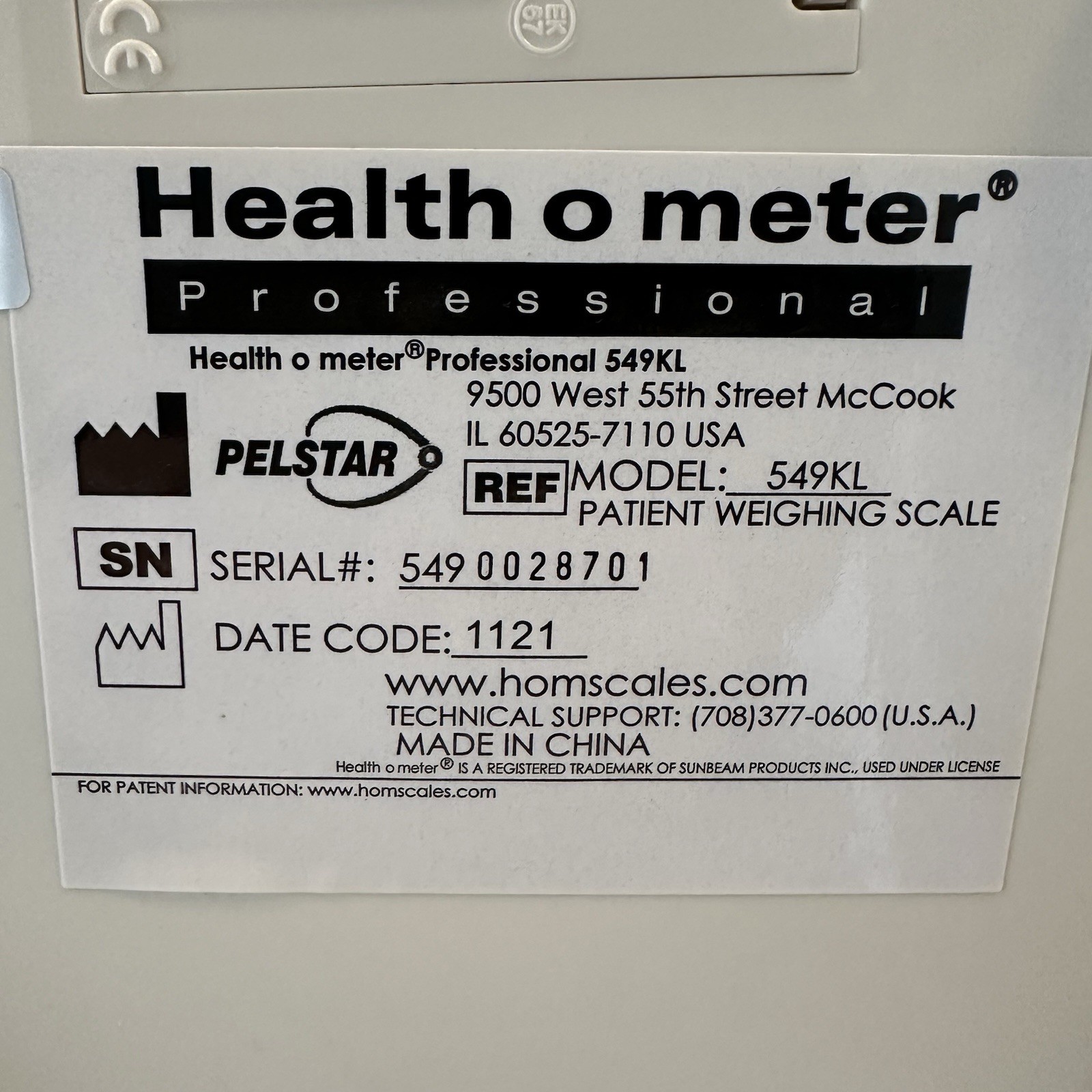 Health o meter 549KL Digital Pediatric Tray Scale, Digital Baby Scale