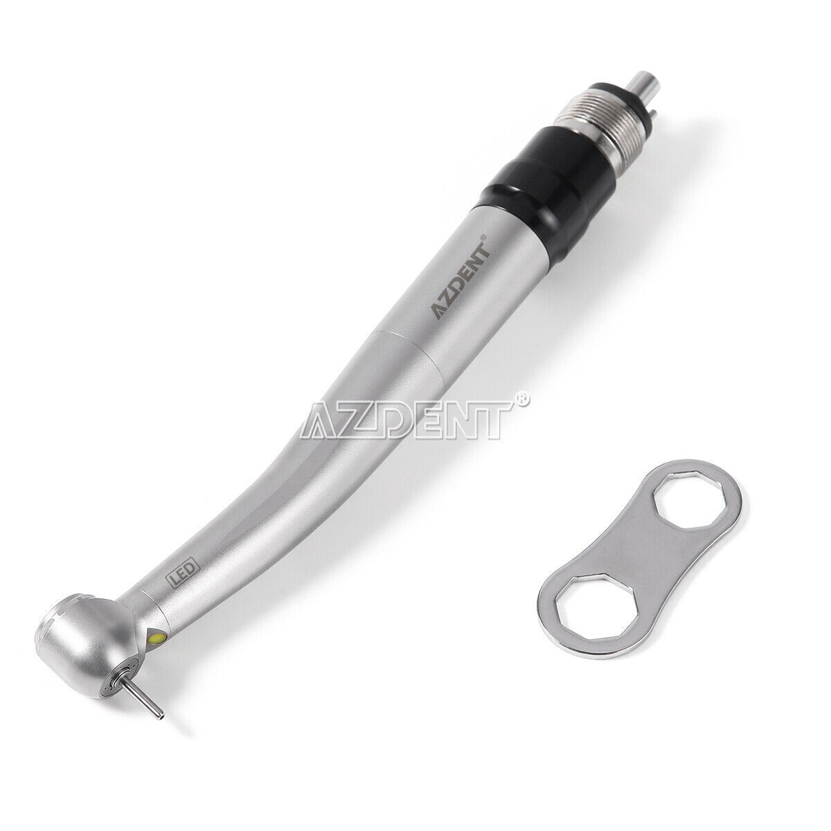 Dental LED E-generator High Speed Optic Handpiece with Quick Coupler 4Holes