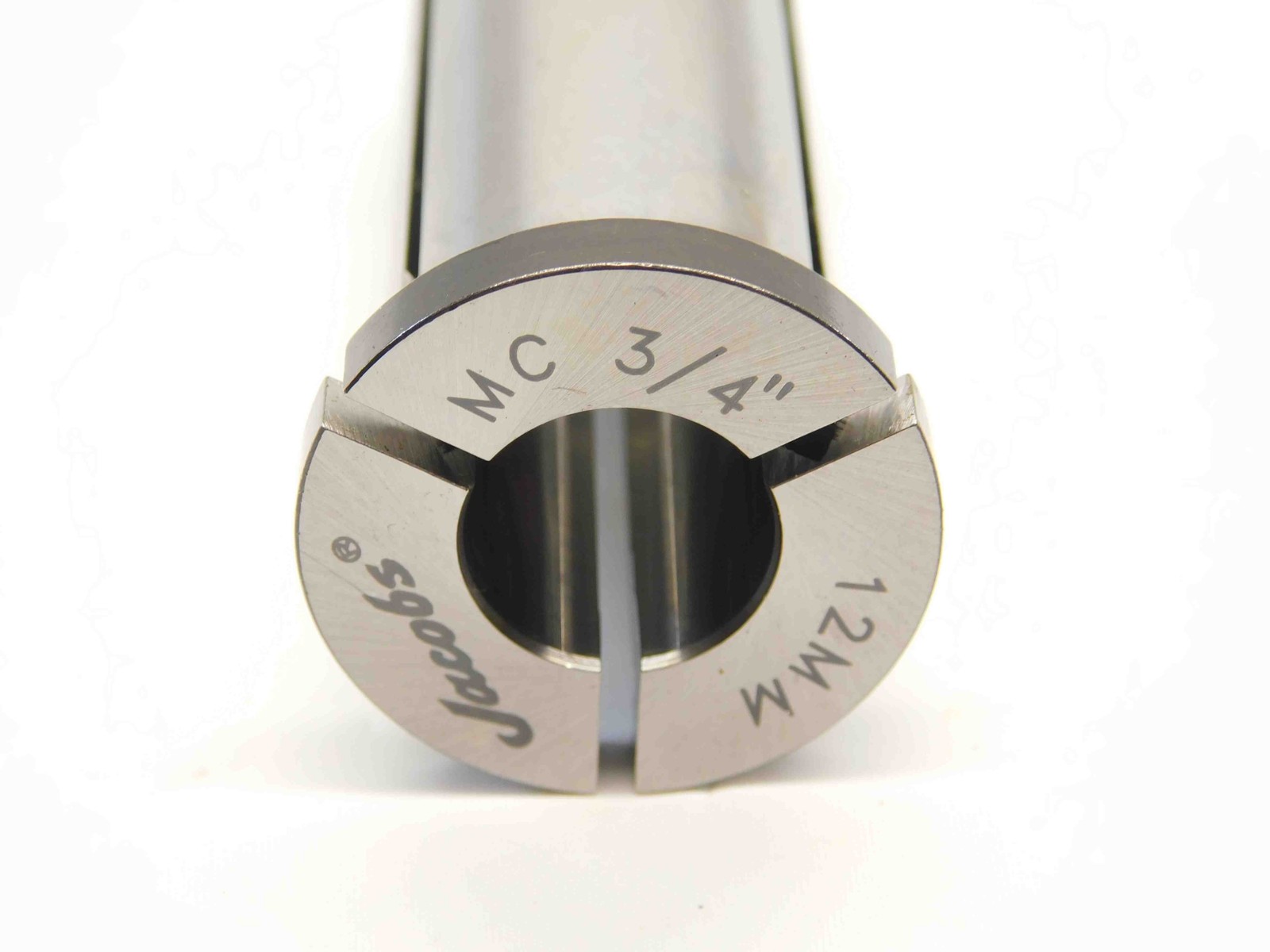 NEW JACOBS 3/4″ O.D. STRAIGHT COLLET 80271-04 SIZE 12mm .75 12.0 mm MC SLEEVE
