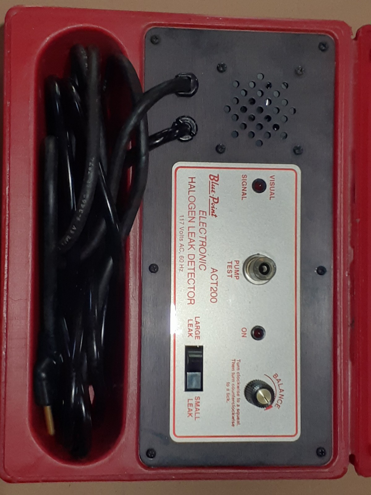 Blue Point ACT200 Electronic Halogen Leak Detector