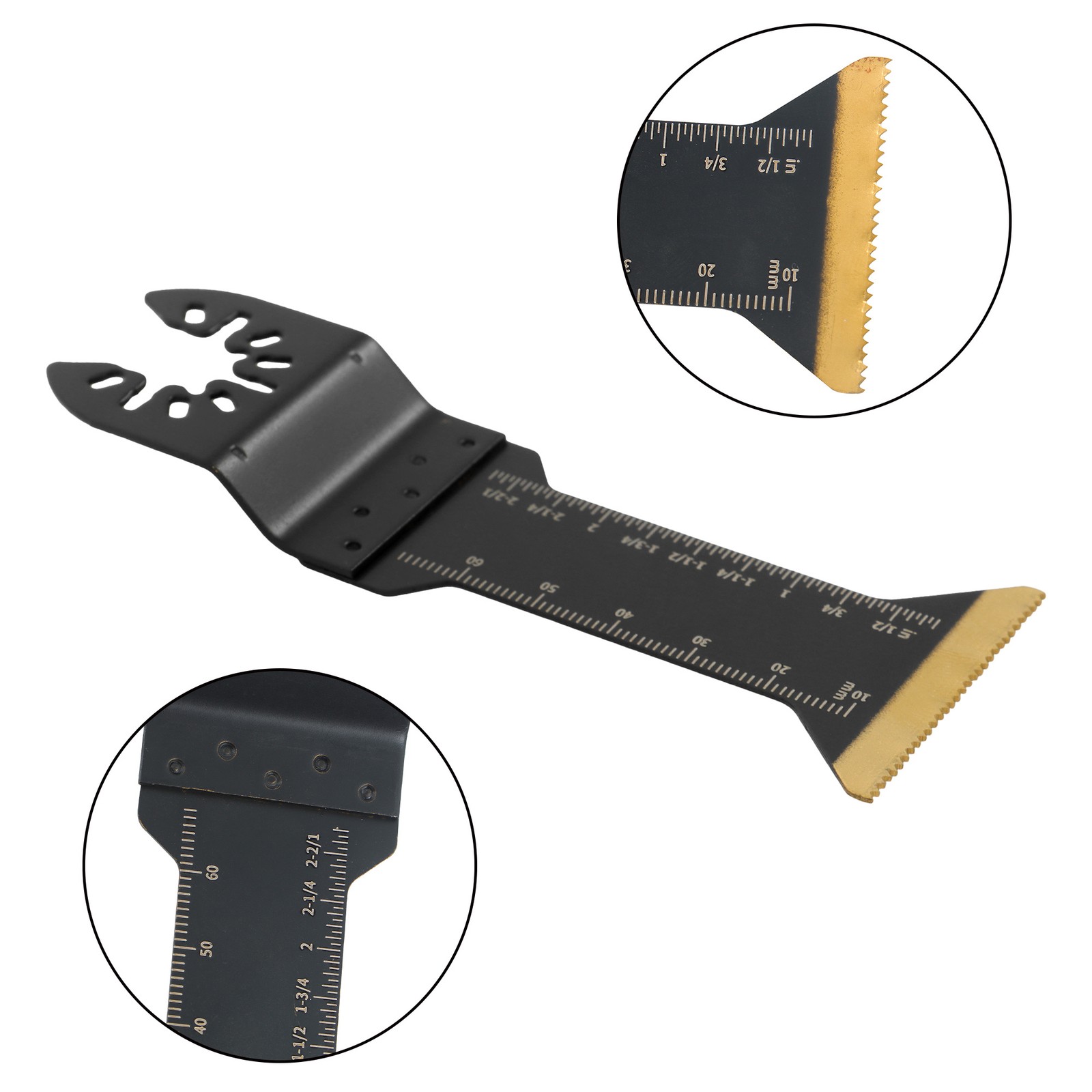 Titanium Oscillating Saw Blades Kit 22 PCS Multitool Cutting Blades for Metal