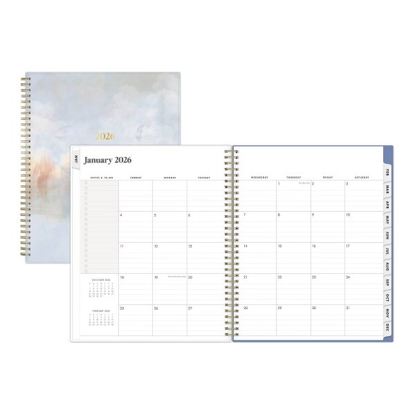 2026 Weekly/Monthly Planner 8.5"x11" Rhine