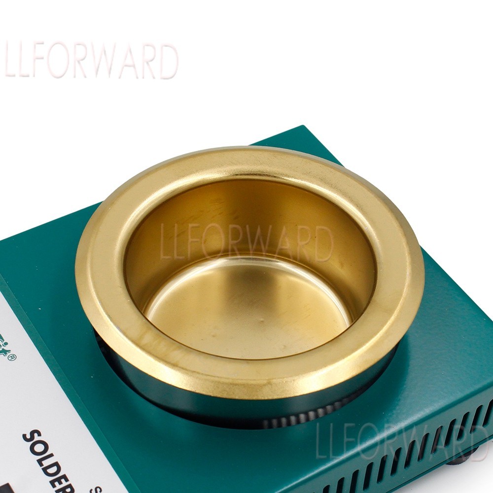 250W Lead Free Solder Pot Tin Melting Furnace Desoldering Bath 80mm 1.6kg 220V