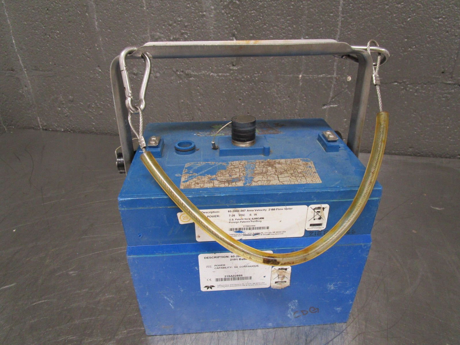 Teledyne Isco 2150 Area Velocity Flow Module Continuous Wave Doppler Flow Meter