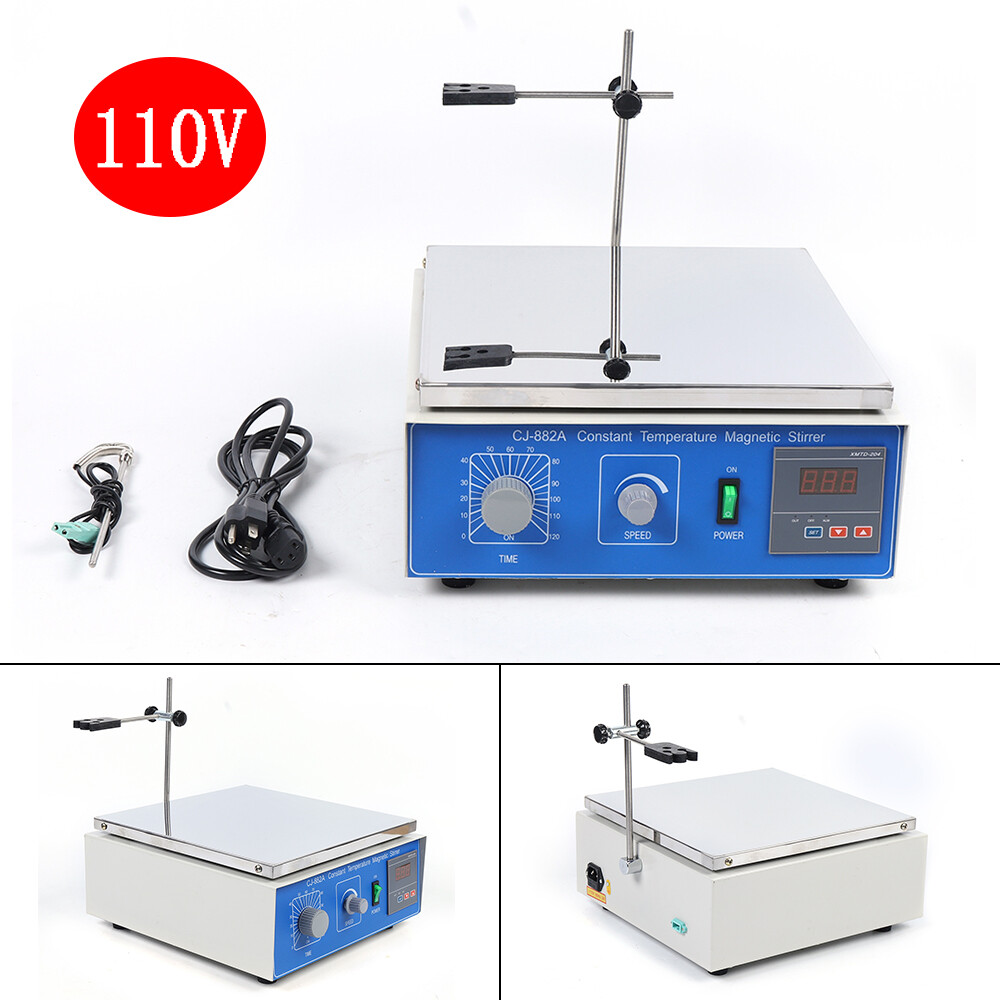 10000 ML Thermostatic Magnetic Stirrer Digital Lab With Hot Plate Heating Mixer