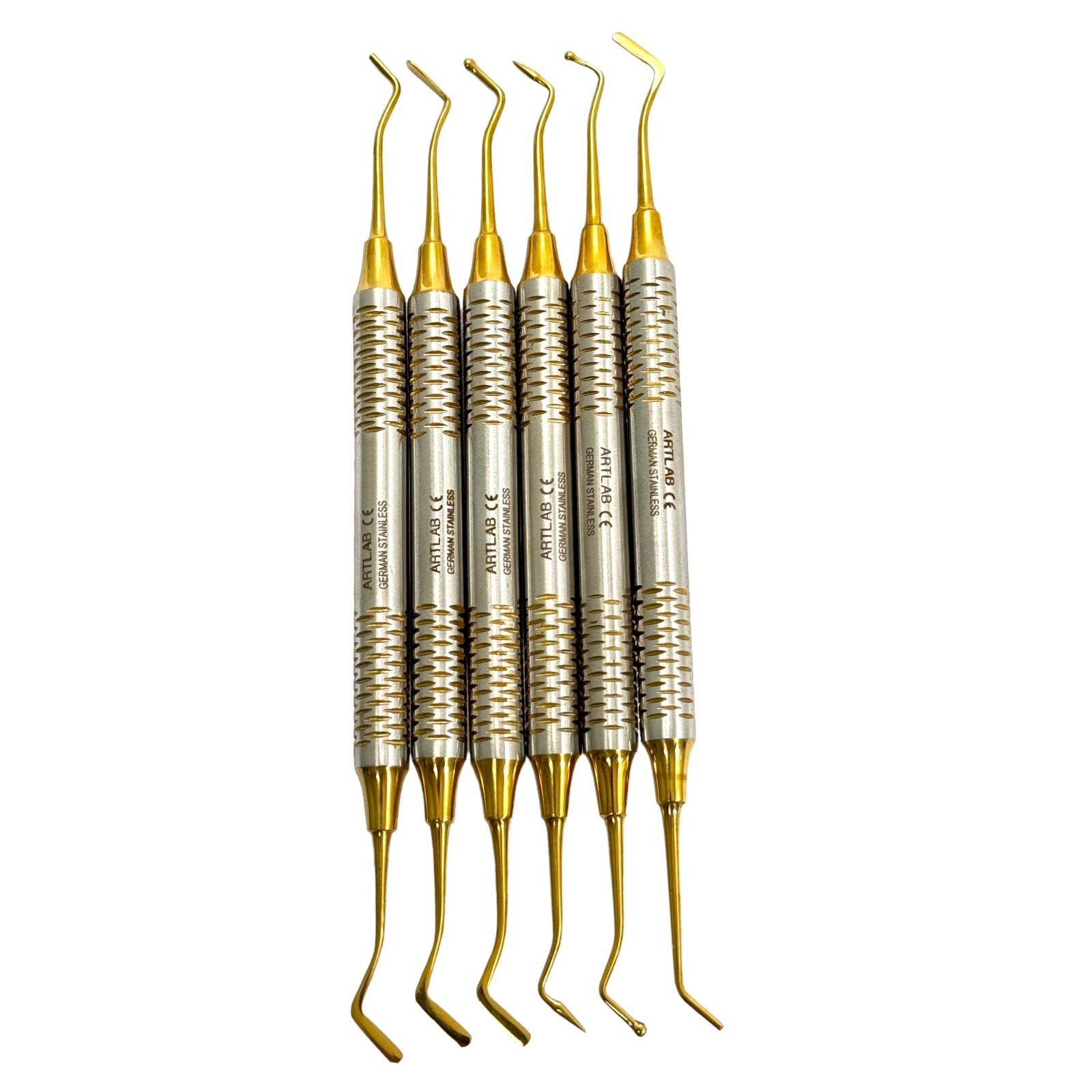 Dental Light Weight Titanium Coated Restorative Composite Filling Instruments CE
