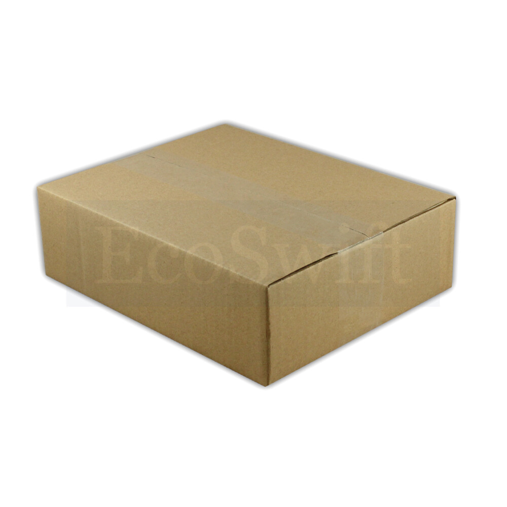 25 10x8x4 EcoSwift Cardboard Packing Moving Shipping Boxes Corrugated Box Carton