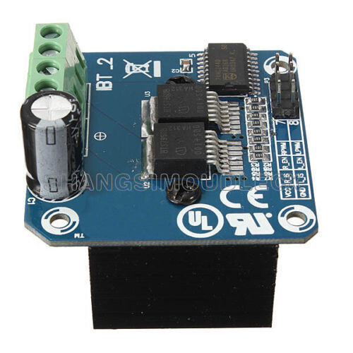 Double BTS7960B DC 43A Stepper Motor Driver H-Bridge PWM For Arduino Smart Car