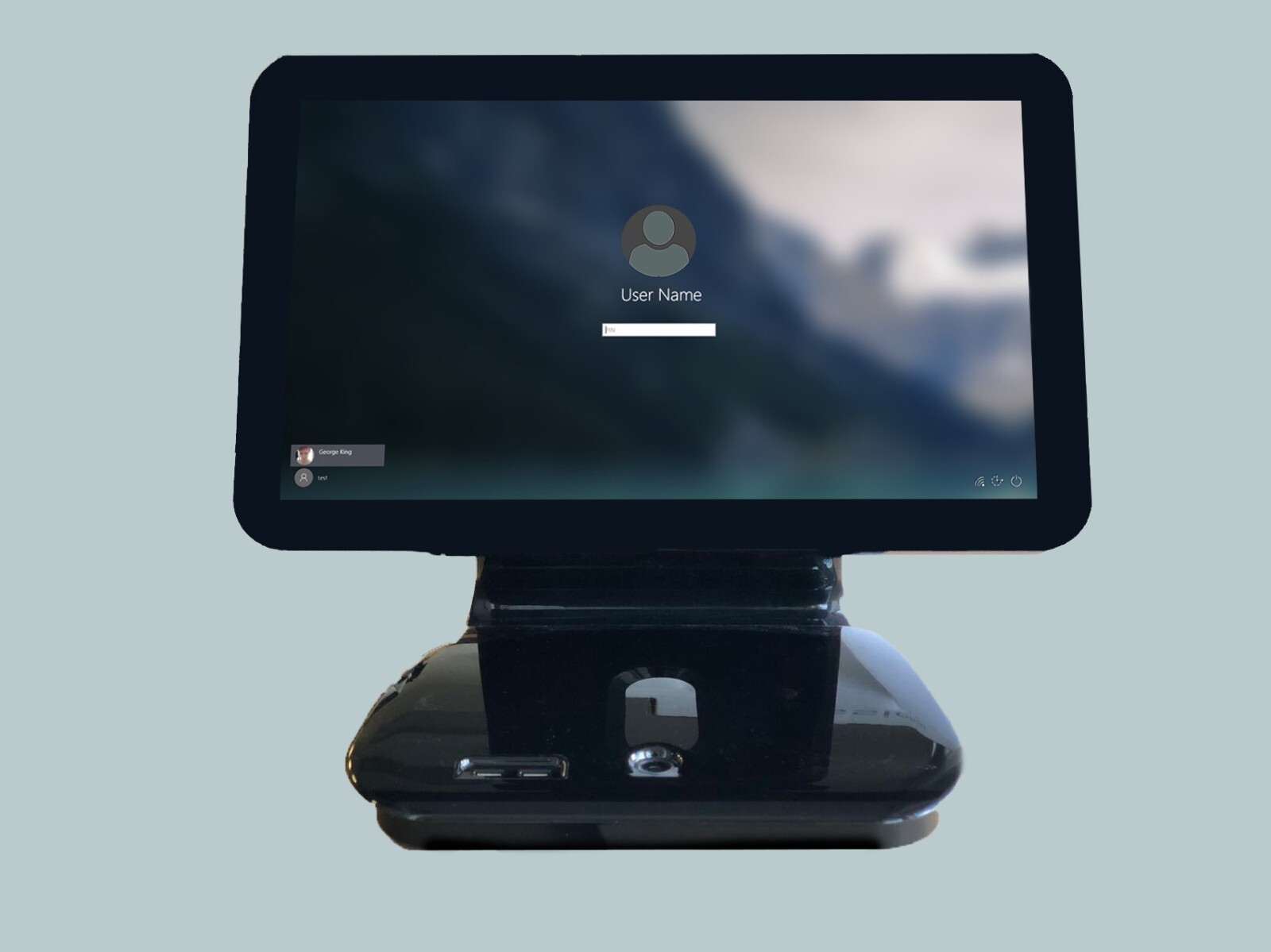 POS-S 15″ ALL-IN-ONE POS TERMINAL with VFD brand new condition (openbox)