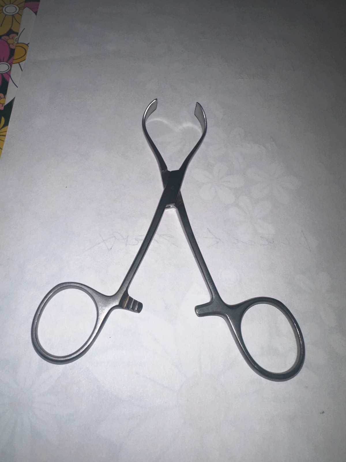 Integra Jarit #109-120 Edna Towel Forceps Stainless Steel, 5.25″ Very Good