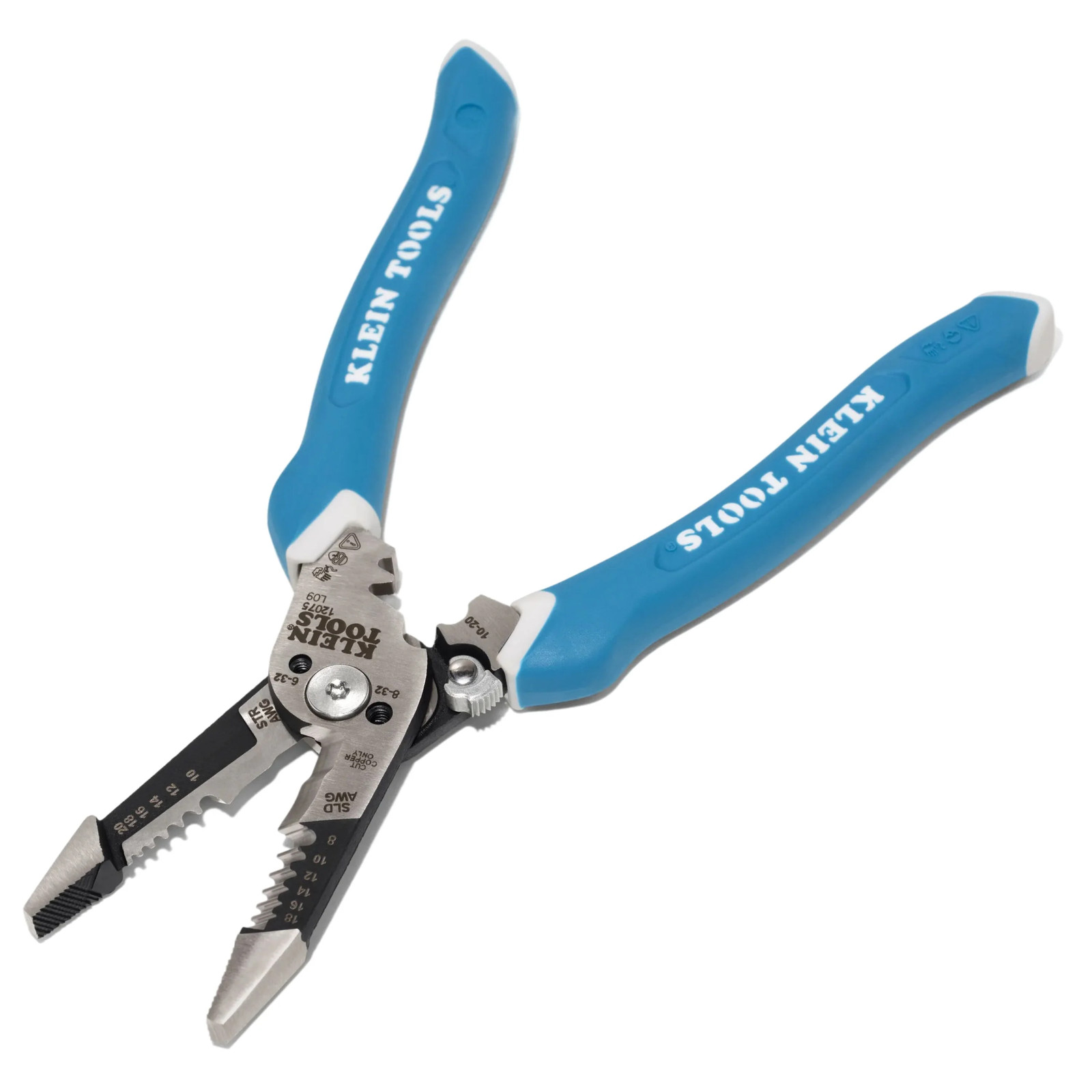 Klein Tools 12075 Slim Forged Wire Stripper / Cutter, Straight Handle