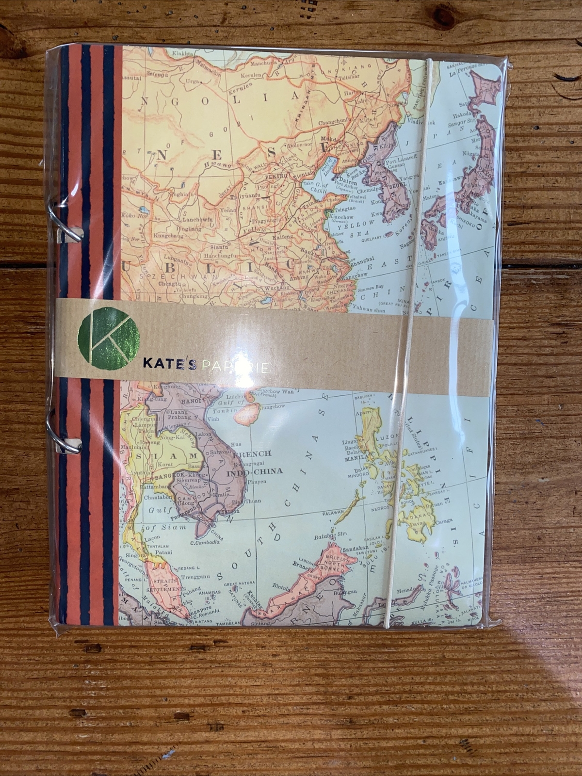 Kate’s Paperie Journal NoteBook 7×9” NEW Sealed 3 different sections