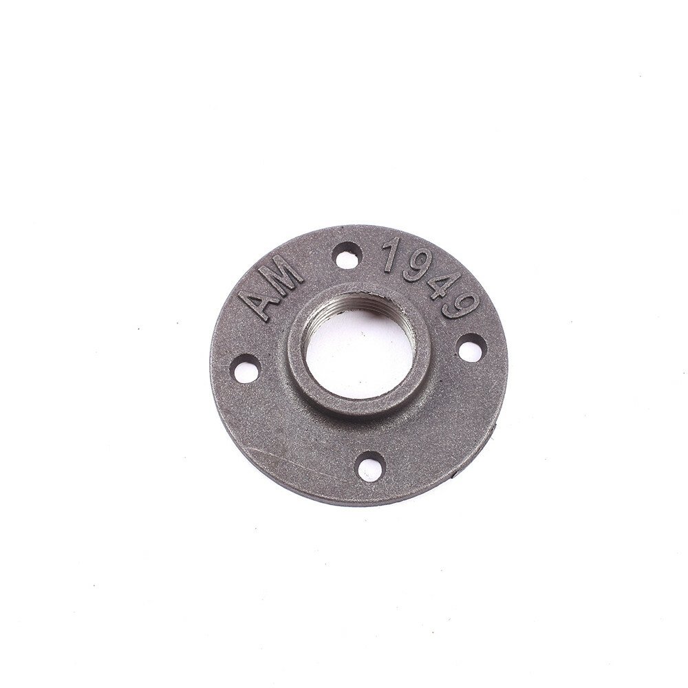 1″ Floor Flange Cast 20Pcs Iron Pipe Fitting Base Malleable Wall Mount Threaded