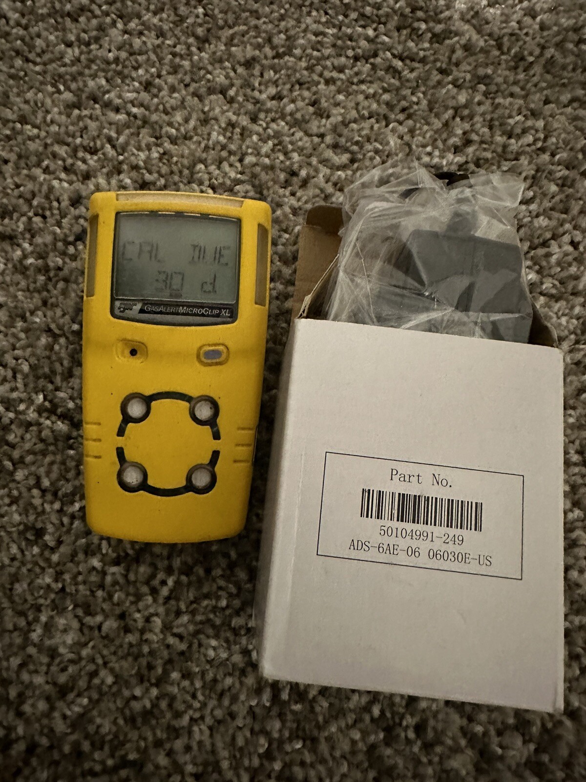 Honeywell BW MicroClip Series Portable Mulit-Gas Detector MCXL-XWHM-Y-NA