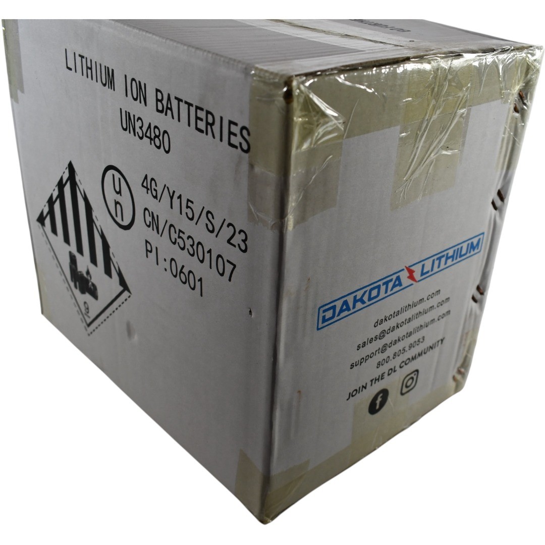 NEW Dakota Lithium LAR12100-G24-CAN 12V 100Ah LiFePO4 Group 24 Deep Cycle Batter