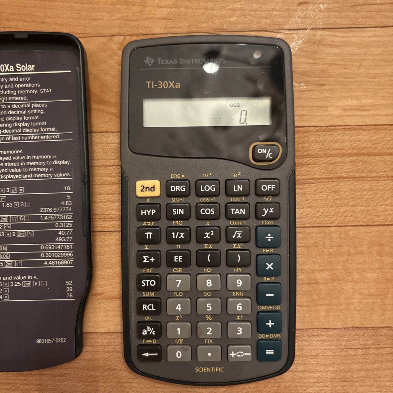 Texas Instruments TI-30Xa Scientific Calculator