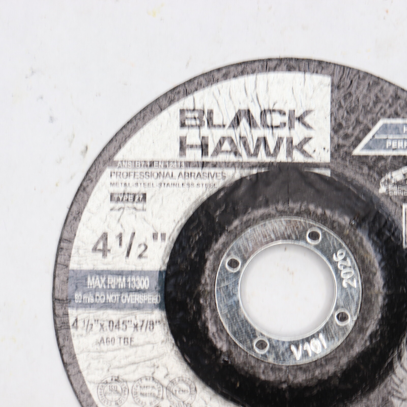 Black Hawk Cut Off Wheel Aluminum 4.5â x .045â x 7/8â C45451D