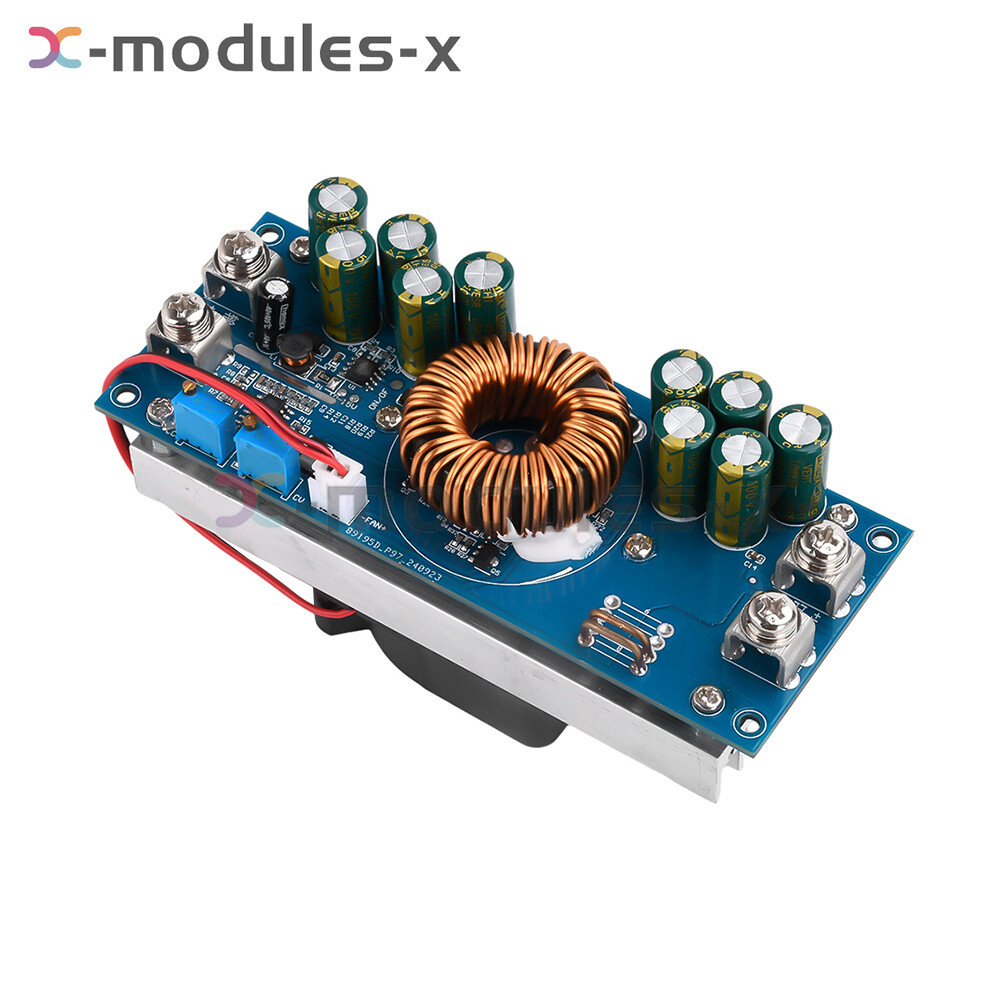 800W/1200W DC-DC Adjustable Buck Power Module DC15V-90V to DC2.5V-72V 28A/50A