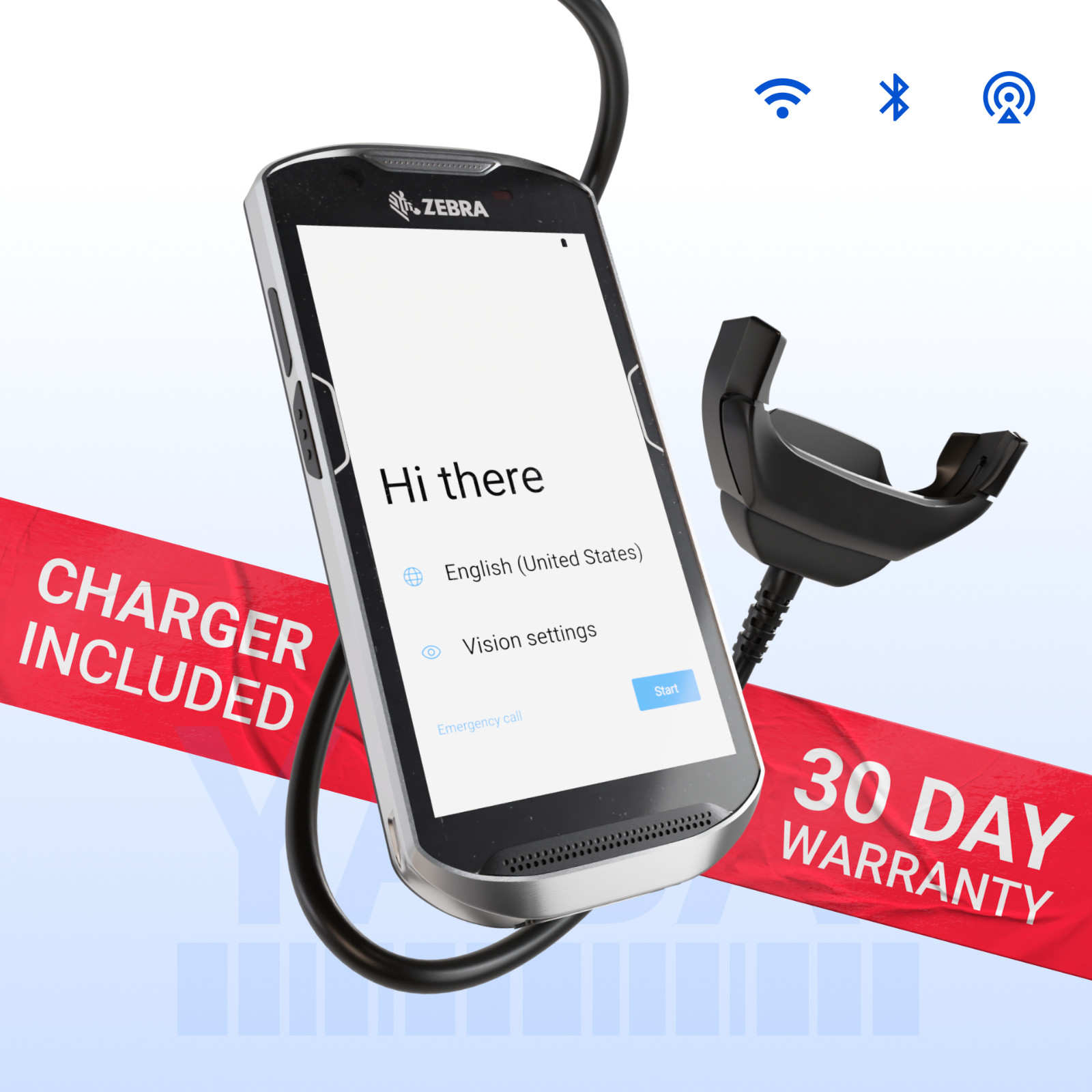 Zebra TC57 TC57HO-1PEZU4P-25 Android Mobile Barcode Scanner ✅REFURBISHED✅