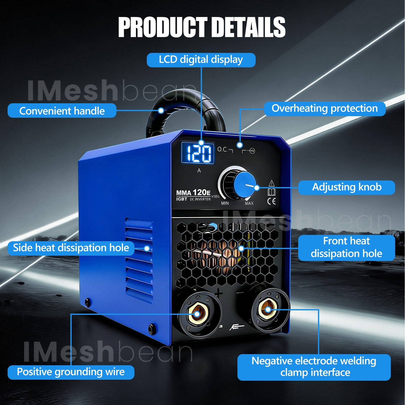 Hot Stapler Gun Plastic Repair Car Bumper Fender Welder Machine Kit +200 Staples