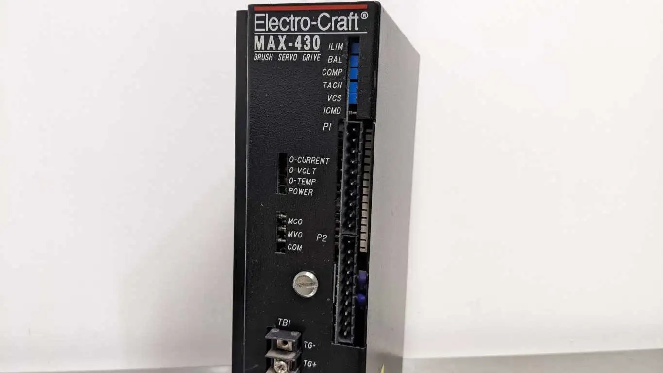 Electro-Craft MAX-430 Brush Servo Drive F 20-85VAC 15A to 30-120VDC 15A 30-Peak