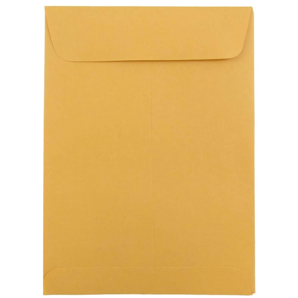 Jam Open End Catalog Kraft Manilla Envelope Gum Closure 28lbs 5 1/2″x7 1/2″